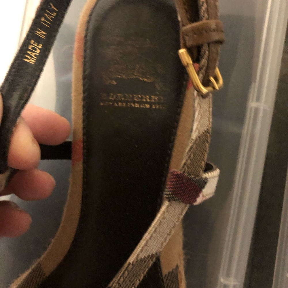 Authentic Burberry Pre-owned strapped espadrilles sandals - Picture 6 of 14